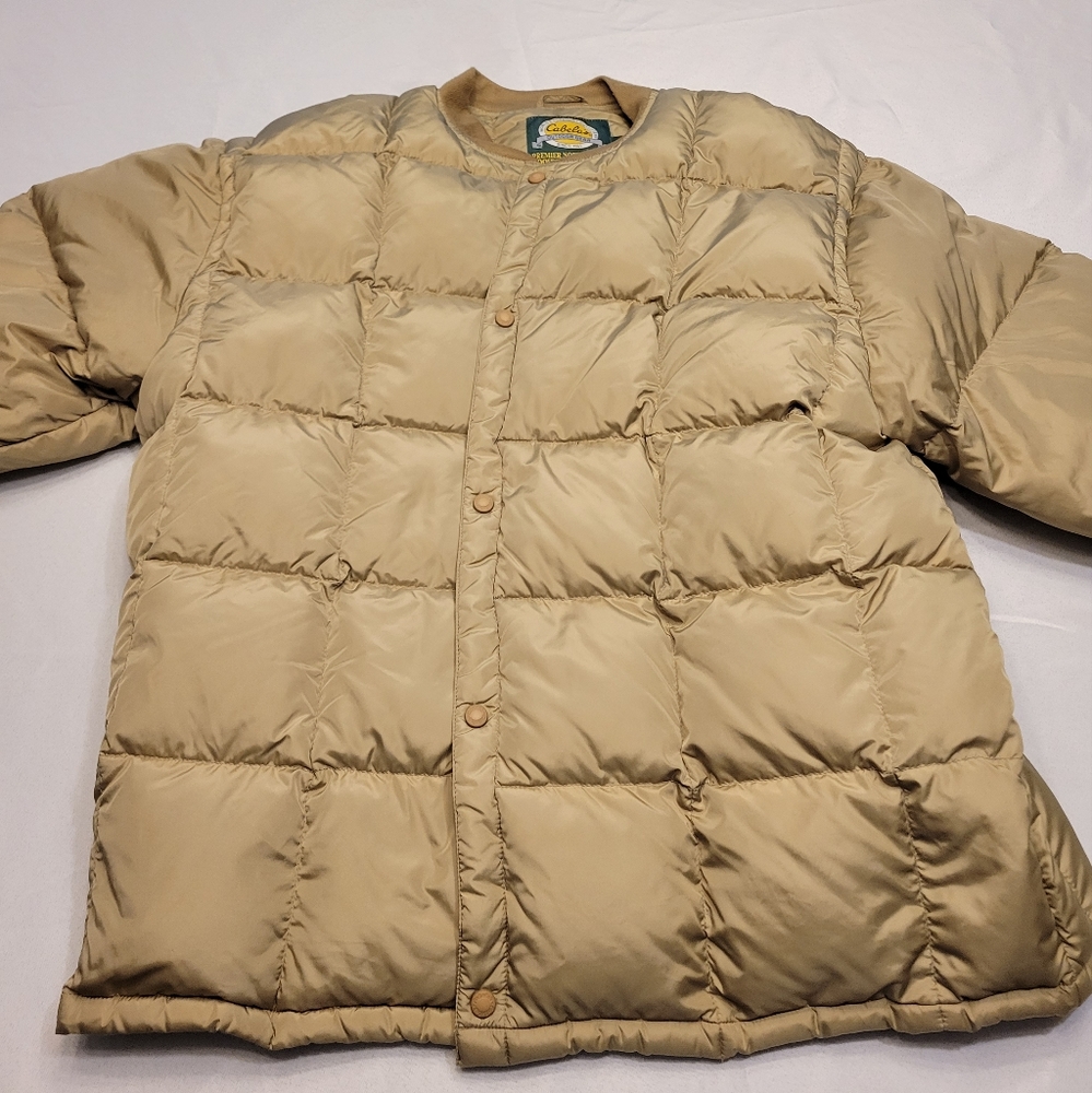 Cabelas Premier Northern Goose Down Puffer Jacket & Pants Size 2XLT.
